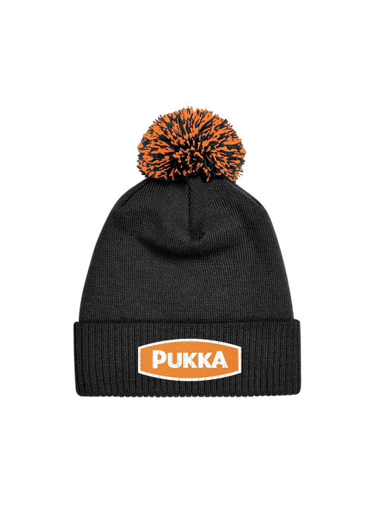 Pukka Bobble Hat - Black